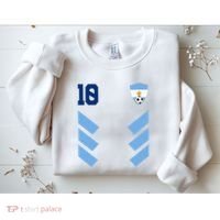 Argentina Soccer Jersey Retro 10 Argentinian Football Sweatshirt thumb 2