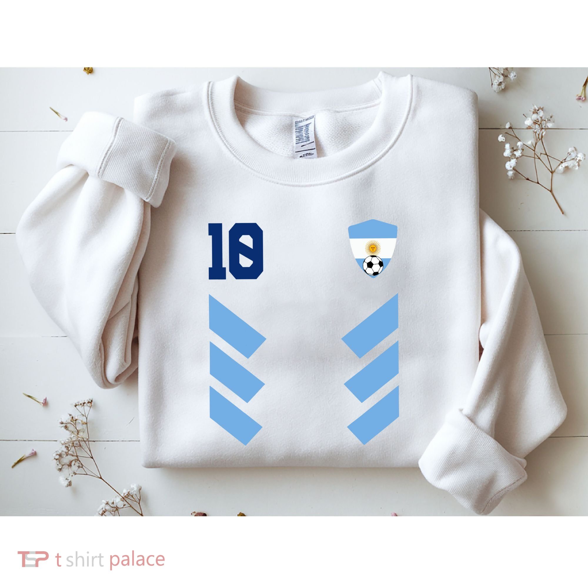 Argentina Soccer Jersey Retro 10 Argentinian Football Sweatshirt