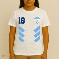 Argentina Soccer Jersey Retro 10 Argentinian Football T-Shirt thumb 4