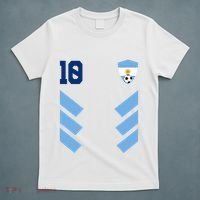 Argentina Soccer Jersey Retro 10 Argentinian Football T-Shirt thumb 5