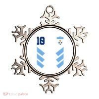 Argentina Soccer Jersey Retro 10 Argentinian Football Ornament thumb 0