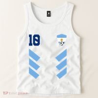 Argentina Soccer Jersey Retro 10 Argentinian Football Tank Top thumb 2
