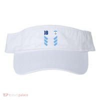 Argentina Soccer Jersey Retro 10 Argentinian Football Visor thumb 0