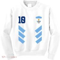 Argentina Soccer Jersey Retro 10 Argentinian Football Kids Sweatshirt thumb 0