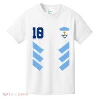 Argentina Soccer Jersey Retro 10 Argentinian Football Kids T-Shirt thumb 0