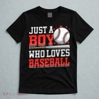 American Sport Just A Boy Who Loves Baseball Gifts T-Shirt thumb 5