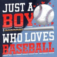 American Sport Just A Boy Who Loves Baseball Gifts Raglan Baseball Sleeve Shirt thumb 2