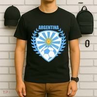 Argentina Soccer Jersey Argentina Football Fans T-Shirt thumb 6