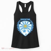 Argentina Soccer Jersey Argentina Football Fans Women's Tank Top thumb 0