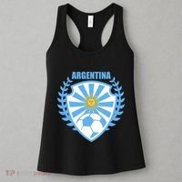 Argentina Soccer Jersey Argentina Football Fans Women's Tank Top thumb 3