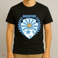 Argentina Soccer Jersey Gift Argentina Football Fans T-Shirt thumb 3