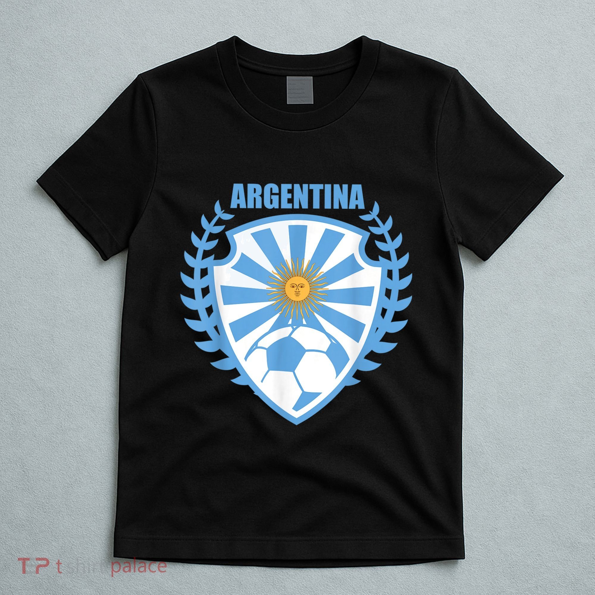 Argentina Soccer Jersey Gift Argentina Football Fans T-Shirt