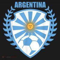 Argentina Soccer Jersey Gift Argentina Football Fans T-Shirt thumb 7