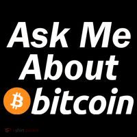 Ask Me About Bitcoin Cryptocurrency Logo Tote Bag thumb 4