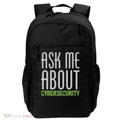 Ask Me About Cybersecurity Backpack