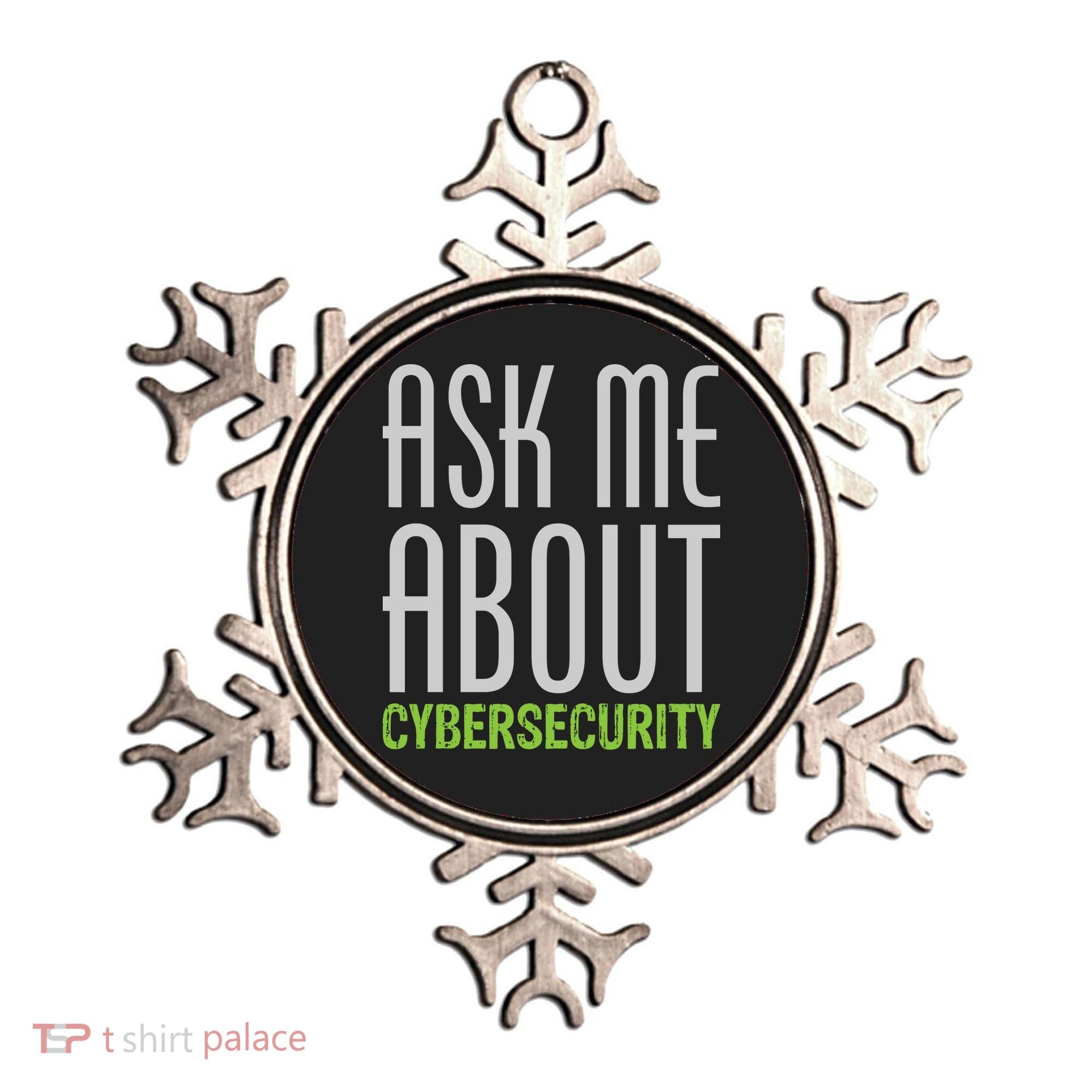 Ask Me About Cybersecurity Ornament