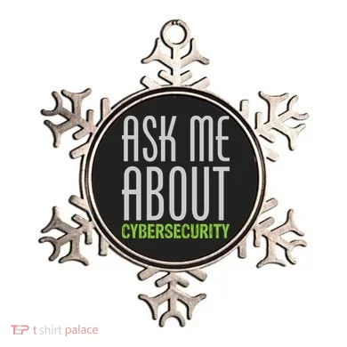 Ask Me About Cybersecurity Ornament