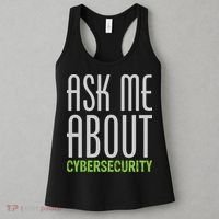 Ask Me About Cybersecurity Women's Tank Top thumb 3