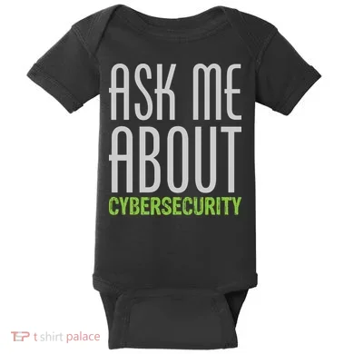 Ask Me About Cybersecurity Baby Bodysuit