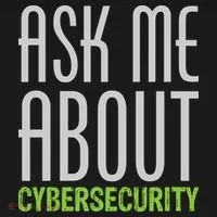 Ask Me About Cybersecurity Baby Bodysuit thumb 2