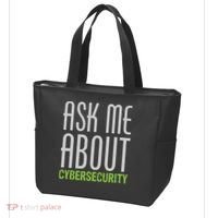 Ask Me About Cybersecurity Tote Bag thumb 3