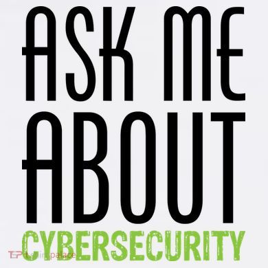 Ask Me About Cybersecurity Garment-Dyed Sweatshirt