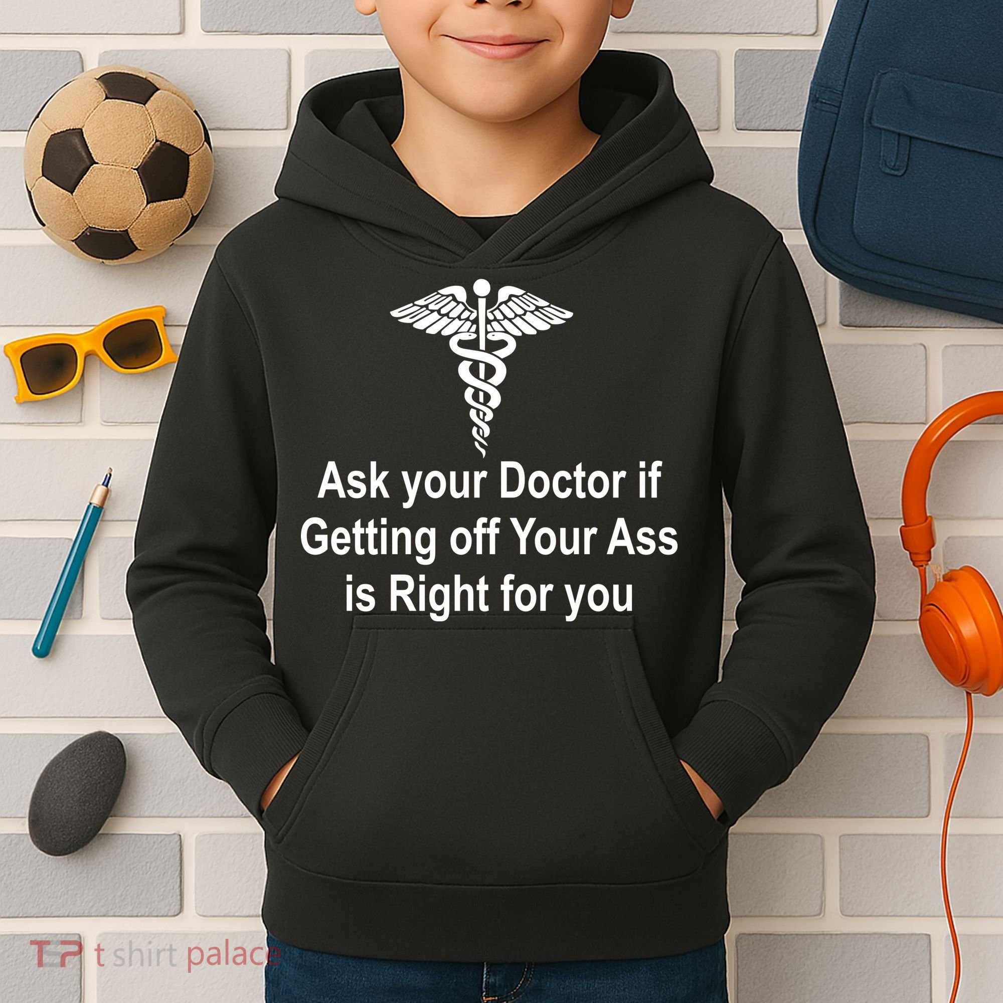 Ask Your Doctor Kids Hoodie