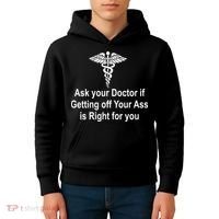 Ask Your Doctor Kids Hoodie thumb 4