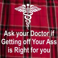 Ask Your Doctor Men's Flannel Plaid Pajama Pants thumb 2