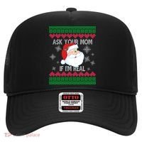Ask your Mom if I'm Real Santa Claus Ugly X-Mas Hat thumb 0