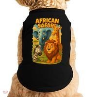African Safari Kids Cartoon Doggie Tank thumb 0