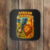 African Safari Kids Cartoon Coaster thumb 0