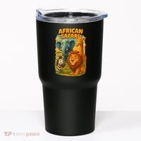 African Safari Kids Cartoon Tumbler thumb 0
