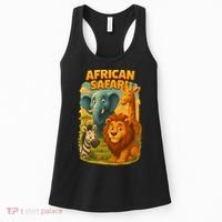 African Safari Kids Cartoon Women's Tank Top thumb 0