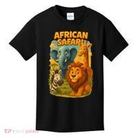 African Safari Kids Cartoon Kids T-Shirt thumb 0
