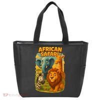 African Safari Kids Cartoon Tote Bag thumb 0