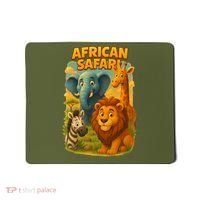 African Safari Kids Cartoon Mousepad thumb 0