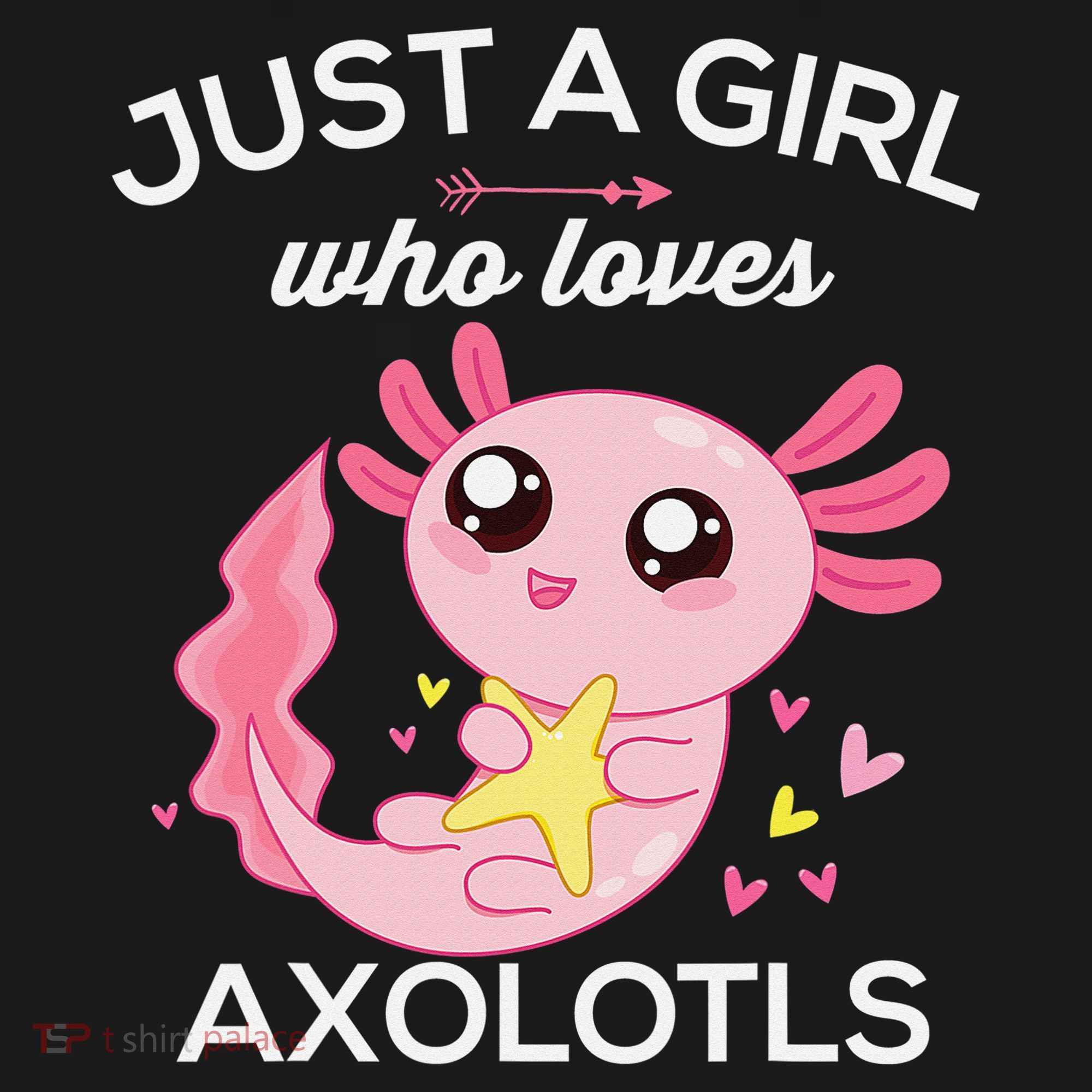 Axolotl Shirt Kawaii Just A  Who Loves Axolotl  Women's Tank Top