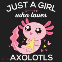 Axolotl Shirt Kawaii Just A  Who Loves Axolotl  Hat thumb 2