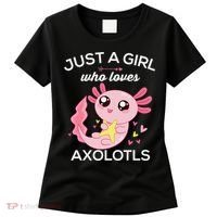 Axolotl Shirt Kawaii Just A  Who Loves Axolotl  Women's T-Shirt thumb 0