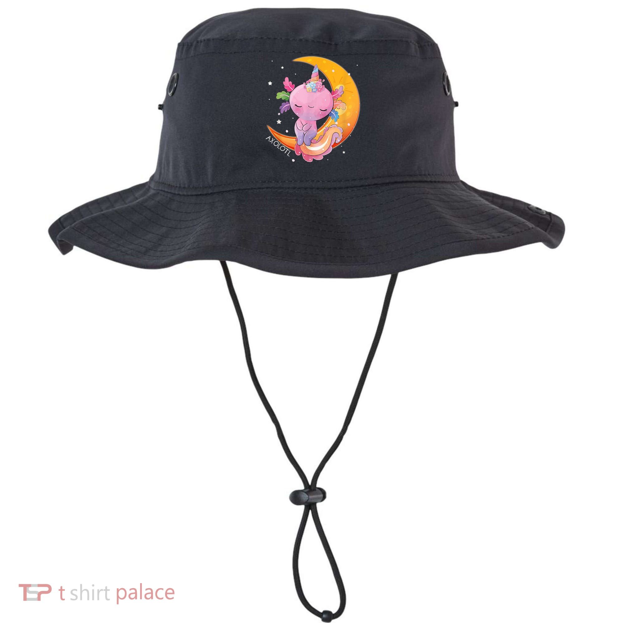Axolotl Space Kawaii Japanese Anime Gift Girls Teens  Bucket Hat