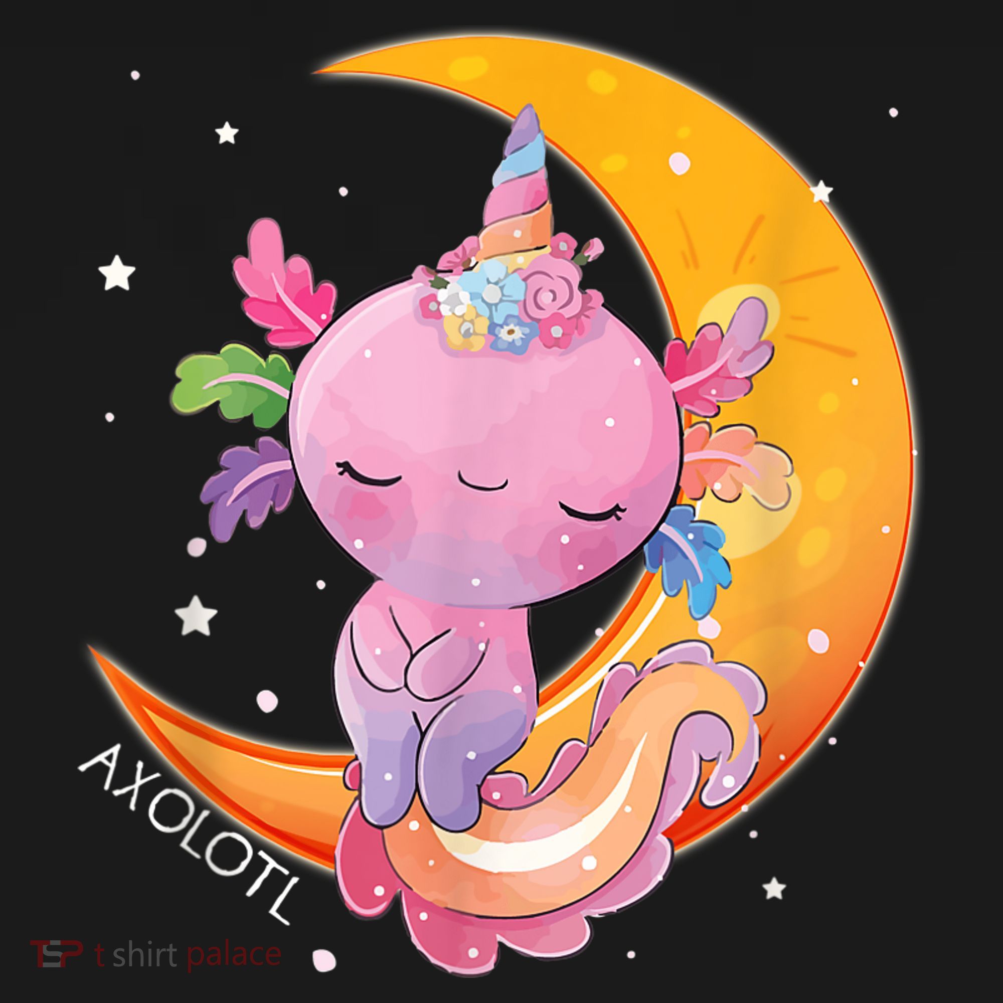 Axolotl Space Kawaii Japanese Anime Gift Girls Teens  Women's Tank Top