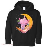 Axolotl Space Kawaii Japanese Anime Gift Girls Teens  Toddler Hoodie thumb 0