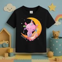 Axolotl Space Kawaii Japanese Anime Gift Girls Teens  Toddler T-Shirt thumb 3