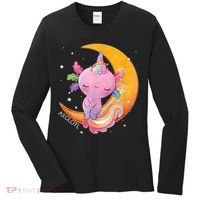 Axolotl Space Kawaii Japanese Anime Gift Girls Teens  Women's Long Sleeve Shirt thumb 0