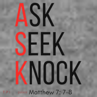 Ask Seek Knock Matthew 778 Inspirational Faith Toddler Hoodie thumb 2