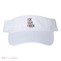 Ask Seek Knock Matthew 778 Inspirational Faith Visor thumb 0