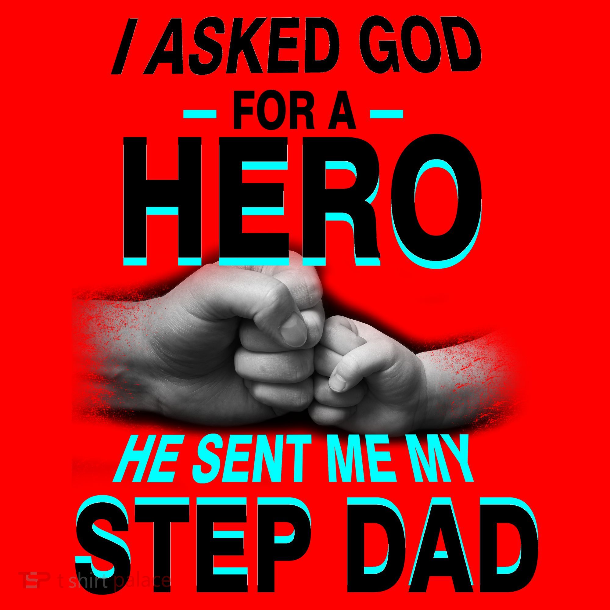 Asked God For A Hero He Sent Me My Step Dad Santa Hat