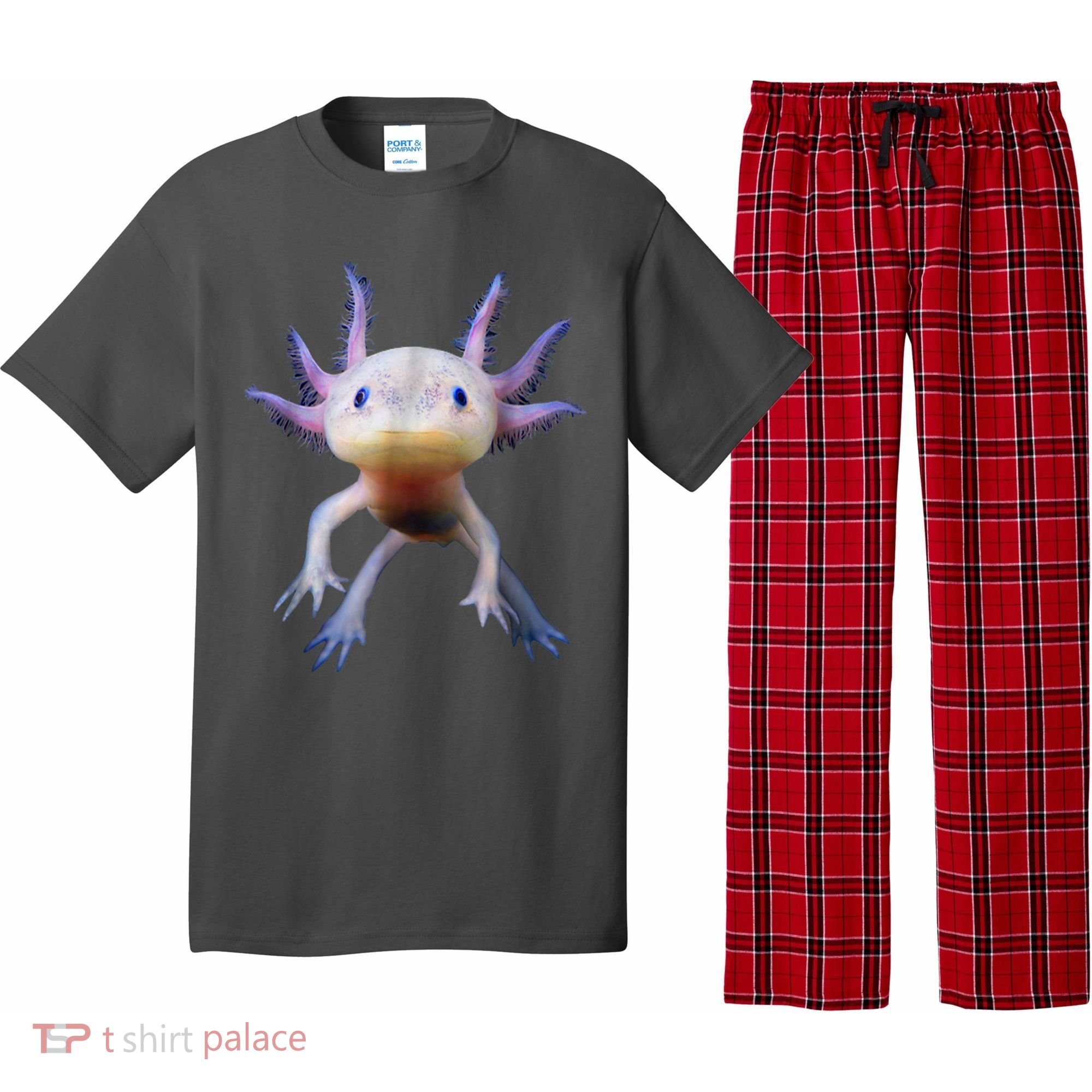 Axolotl Shirt: Limited Edition Pajama Set