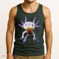 Axolotl Shirt: Limited Edition Tank Top thumb 3